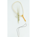 Wood Frame Trout Net Bow Size: 10½" x 15" Net Depth 24" Total Length: 22" Wood Frame Trout Net Bow Size: 10½" x 15" Net Depth 24" Total Length: 22"